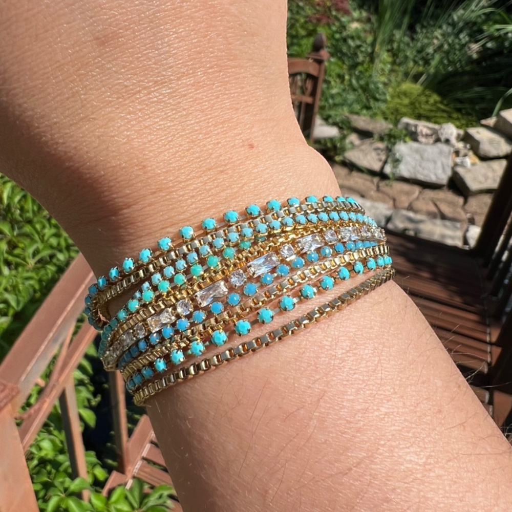 Express Multi Row Chain Bracelet - Picture 3 of 5